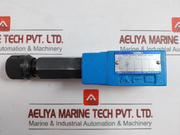 Yuken Hydraulics Flow Control Modular Valve Part No. Mfp-01-10