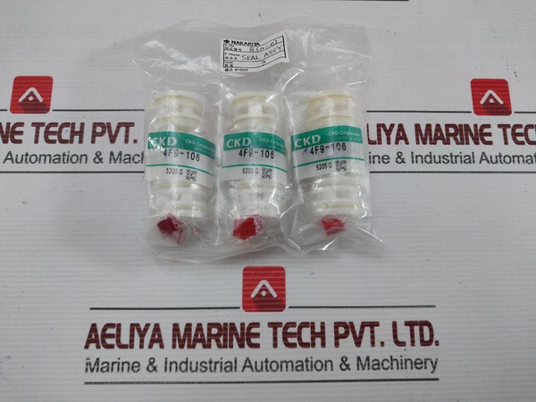 Lot Of 3X Seal Assy Part No. 4F9-106 By Ckd