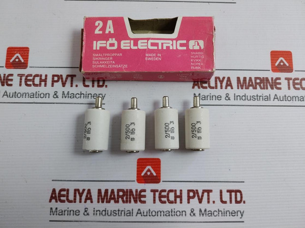 Fuse Links 2A By Ifo Electric 2/500 (1 Box=4 Pcs)