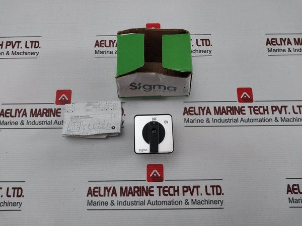 Sigma Spa1-16A Rotary Cam Switch 16A 690V