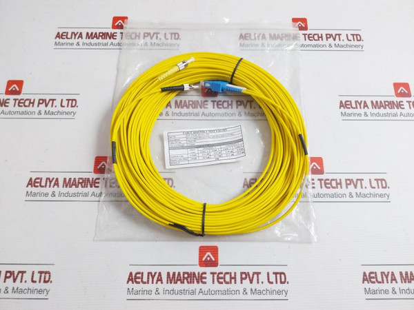 Duplex Single Mode Fiber Optic Patch Cable 25M Part No.Fpc-st-sc-03-d-l-025 St-sc