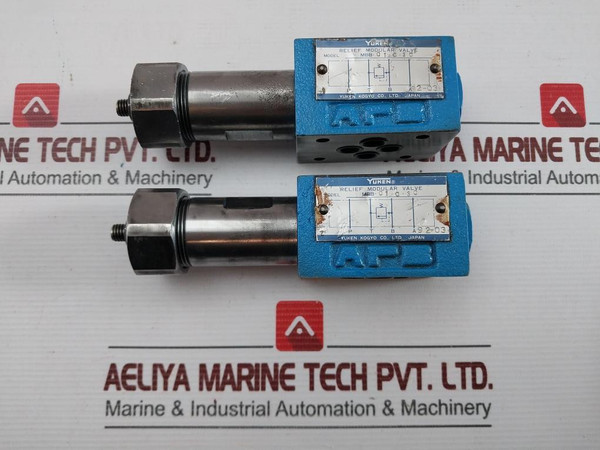 Used Condition Mbb-01-c-30 Relief Modular Valve By Yuken