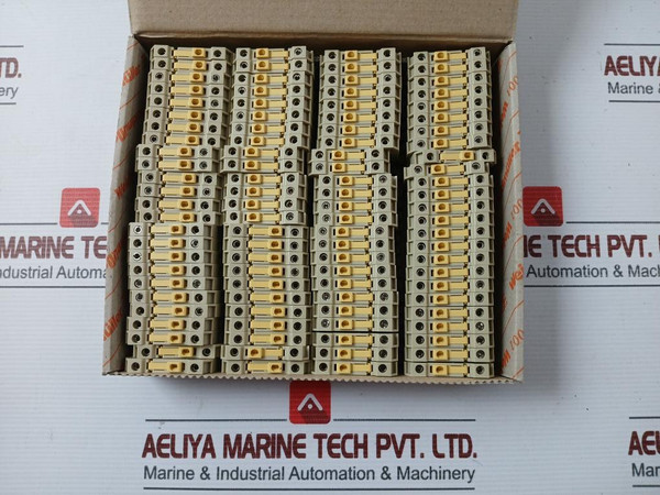 Din Rail Mount Terminal Block By Weidmuller Sakr35 (1 Box = 100 Pcs)