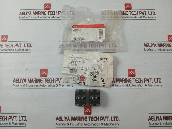 Abb Auxiliary Contact Block Type-ozxk5E1 660V 10A Sk615001-l