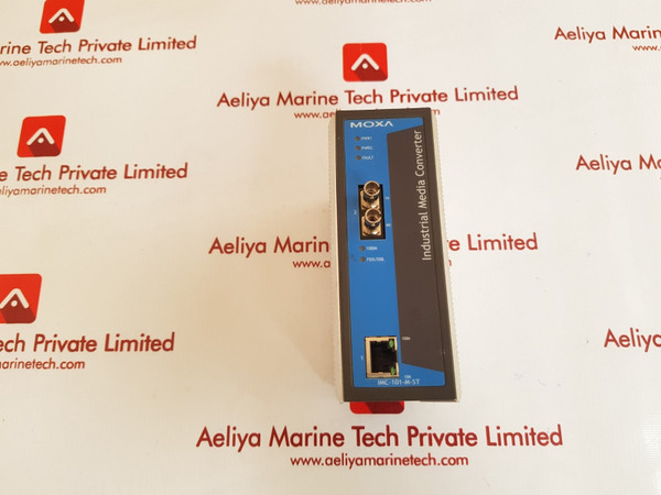 Moxa Imc-101-m-st Industrial Media Converter Rev 2.3