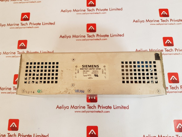 Siemens 6se7021-2ep87-0fb1 simovert filter