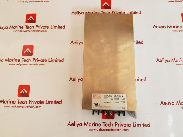 Mean well se-600-24 power supply