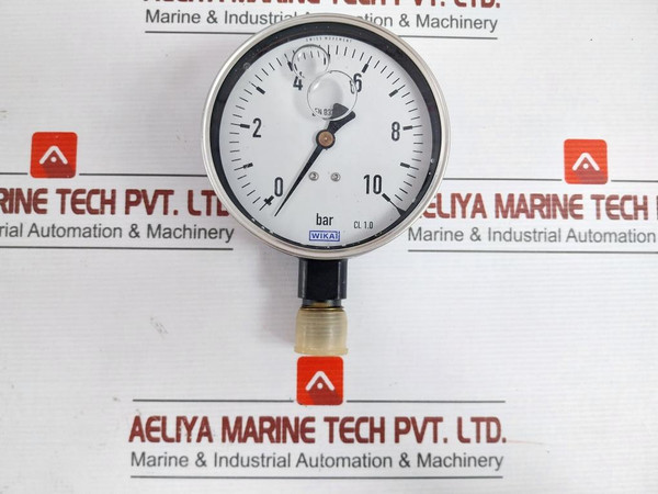 En 837-1 Pressure Gauge 0 To 10 Bar Wika
