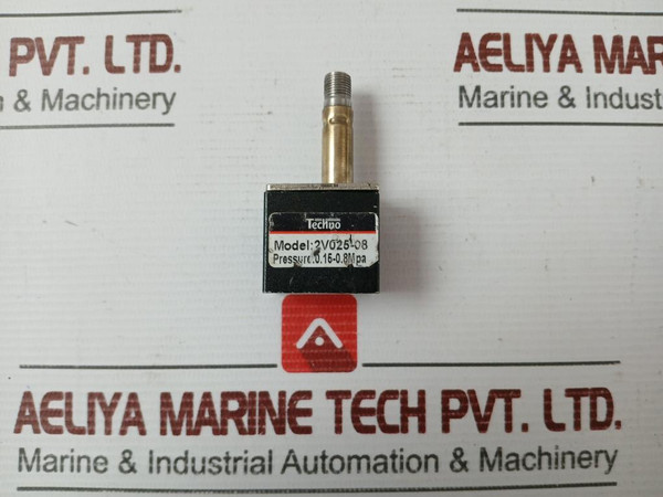 2V025-08 By Techno Pneumatic Solenoid Valve 0.15-0.8Mpa