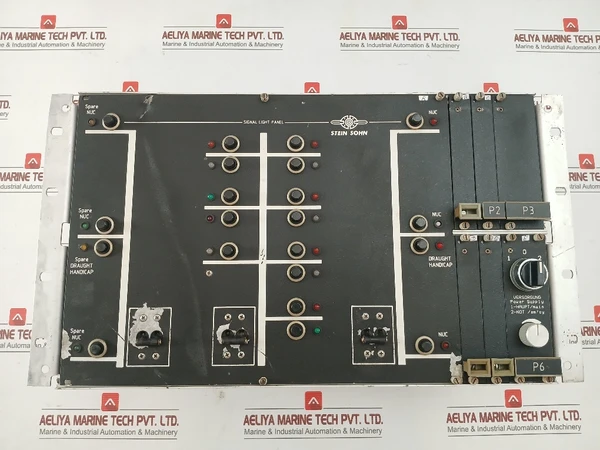 910201-a007.1 By H.M. Stein Signal Light Panel Ac240V Dc65V