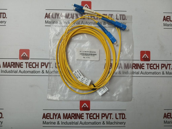 New Condition Fiber Optic Patch Cable Set Ftek-dx-sm-sc/Lc-pc-03M