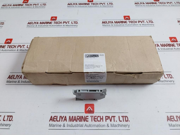 Lot Of 10X Uk 5-hesila Gy 250-i Fuse Terminal Block By Phoenix Contact