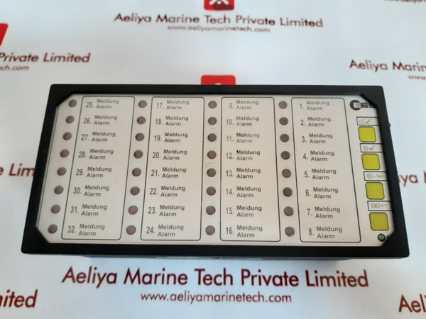 Ees bsm32-54-prx-00 panel mounted fault annunciator
