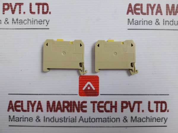 Lot Of 10X Sakr Test Disconnect Terminal Block 400V 10A Max By Weidmuller