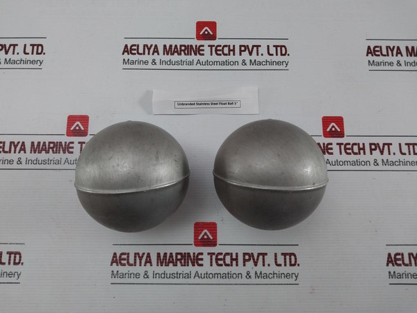 New Condition 504276 Unbranded Stainless Steel Float Ball 5”