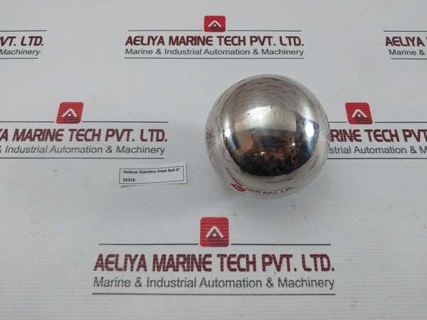 New Condition Ss316 Hollow Stainless Steel Ball 4”