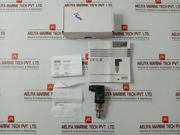 S-20 Pressure Sensor Transmitter Power Supply - 8…35V…Max 25Ma By Wika