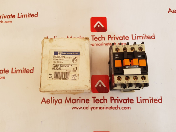 Telemecanique Ca2Dn22F7 Auxiliary Contactor 110V 50/60Hz