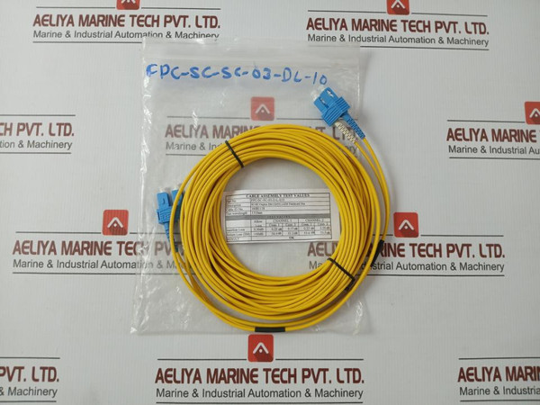 New Condition Fpc-sc-sc-03-d-l-010 Fiber Optic Cable