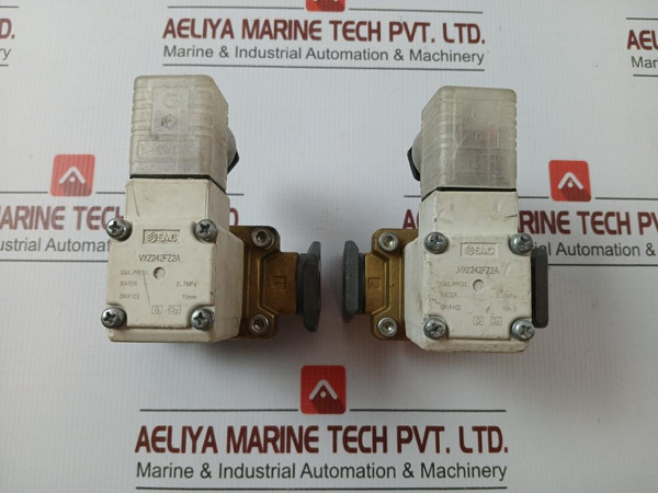 Vxz242Fz2A Solenoid Valve Dc24V 10.5W By Smc