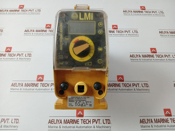 Ad816-917Np By Lmi Metering Pump Roytronic Excel 95-240V 50/60Hz