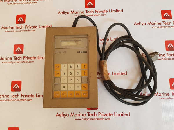 Siemens simatic s5 6es5 393-0ua12 oprator panel