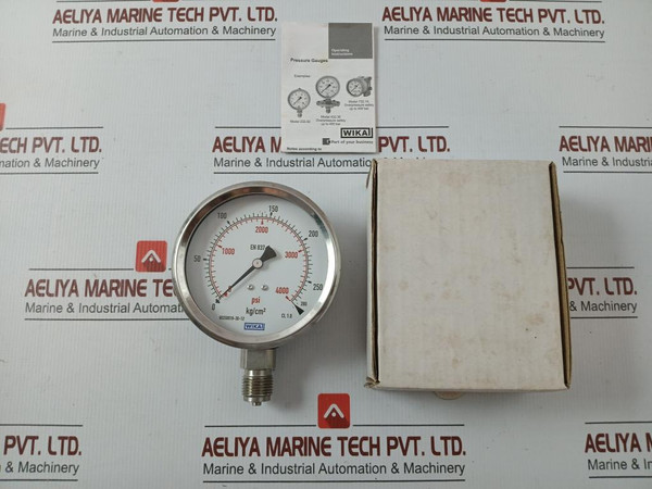 En 837-1 Pressure Gauge 0-280 KgCm2 By Wika