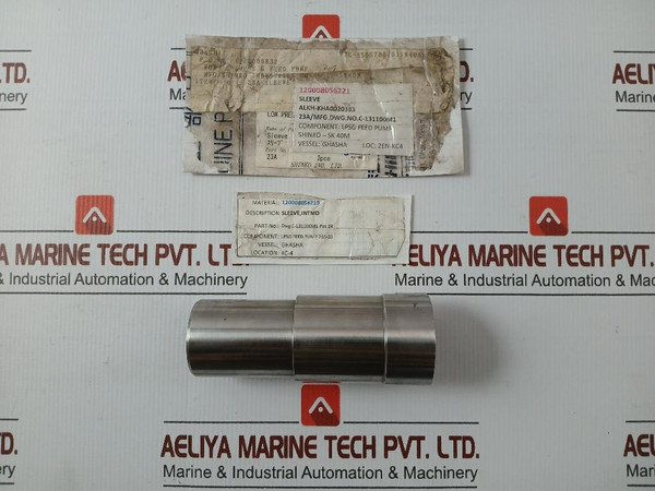 Shinko Sk 40M Sleeve Cargo Oil Pump Automatic Unload System 23A