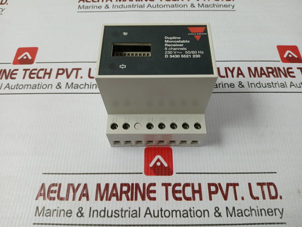 Carlo Gavazzi 230V~ 50/60 Hz 8-channel Monostable Receiver D 3430 5521 230