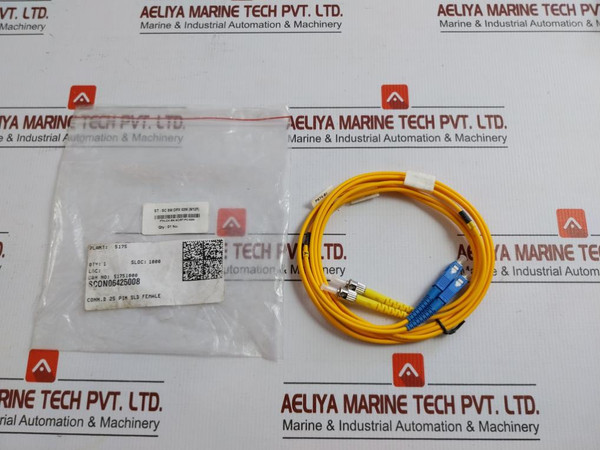 New Condition Duplex Optic Fiber Patch Cable Ftk-dx-sm-scSt-pc-02M St-sc Sm Dpx 02M (9125)
