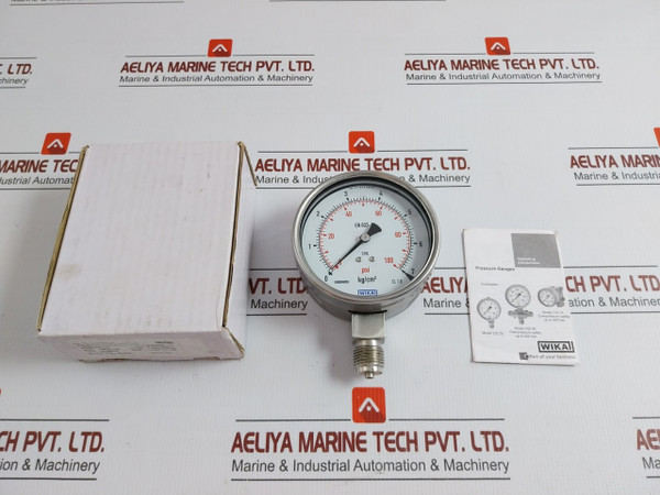 Wika 0 To 7 KgCm2 Pressure Gauge 230.20.100