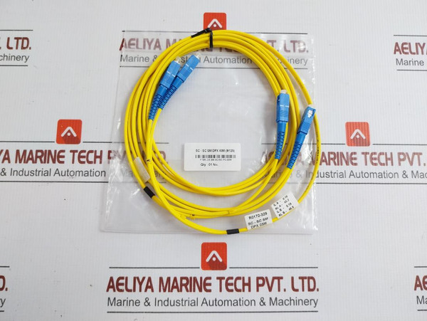 Duplex Fiber Optic Patch Cable Ftek-dx-sm-sc/Sc-pc-03M Sc-sc Sm Dpx 03M (9/125) In 60 Gm