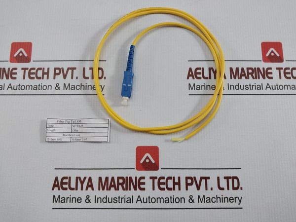 Sc 9/125 Fiber Optic Pig Tail Cable 1 Meter In 50 Gm