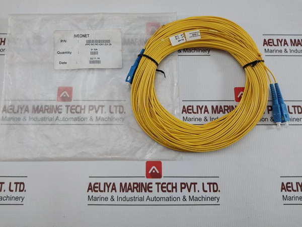Iveonet Single Mode Fiber Patch Cable Ifpc-sc-sc-os1-dx-25 Weight  200 Gm
