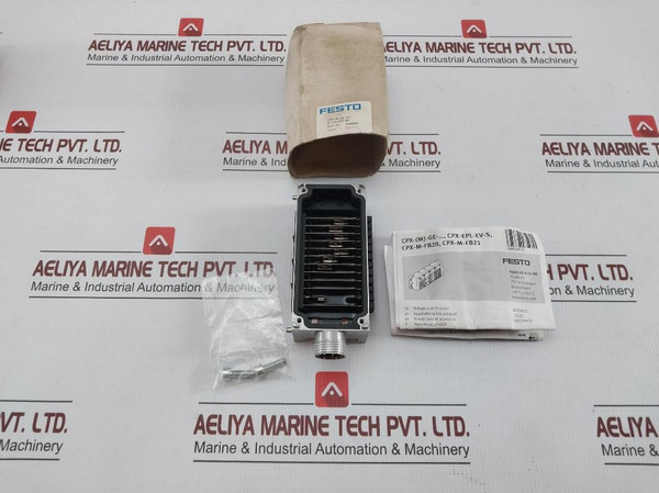 New Condition Interlinking Block By Festo Cpx-m-ge-ev-s-78-cip-4P I