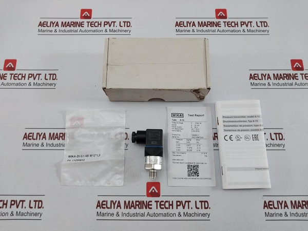 Wika 0-4 Bar Pressure Transmitter A-10