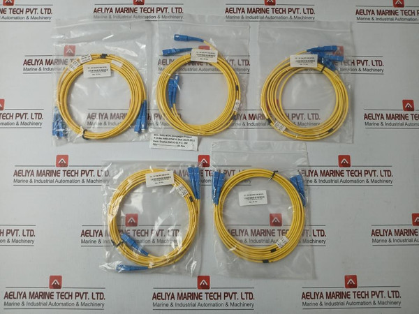 New Condition Fiber Optic Patch Cable Set Ftek-dx-sm-sc/Sc-pc-03M