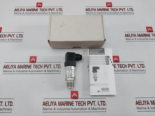 Wika 25 Bar 4–20 Ma Dc 10–30 V Pressure Transmitter 9021329 S-10