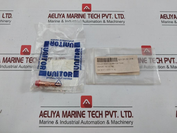 Tig Torch Collet Body 197 551184 Unitor