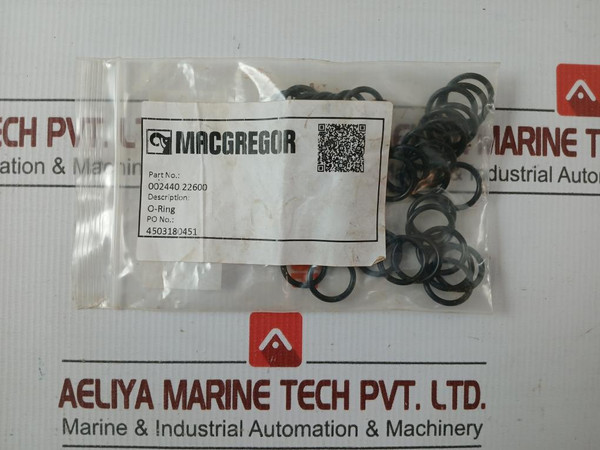 Lot Of 40X 002440.22600 O-ring By Macgregor