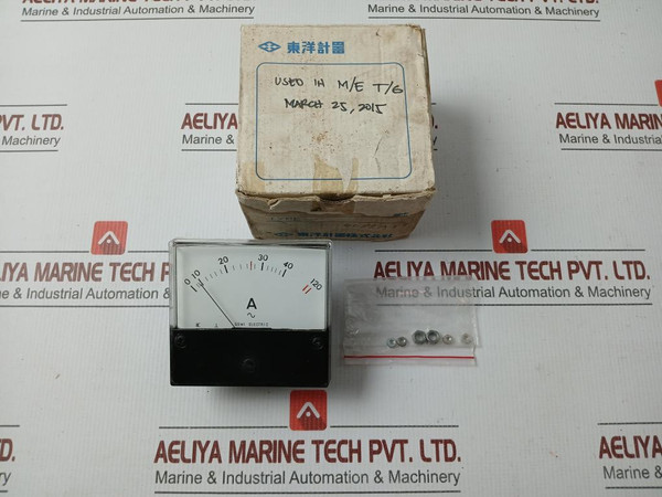 Analog Ac Ammeter Gi-8 Gomi Electric
