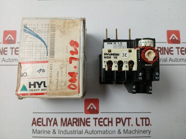 Hor 1K 1.2 Thermal Overload Relay 660V5A Hyundai