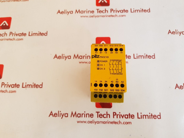 Pilz Pnozx3 Safety Relay 774318
