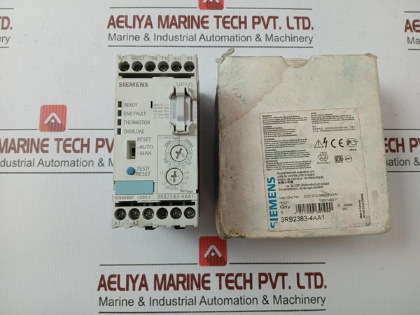3Rb2383-4Aa1 Evaluation Unit For Full Motor Protection 24-240V Ac Siemens