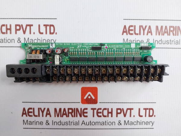 Mitsubishi Electricremote IO Pcb Module Aj65Sbtb1-32D-a