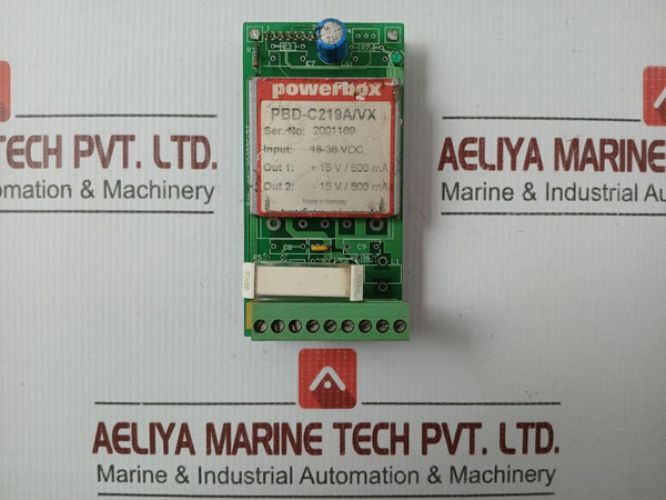 Power Supply Pcb 18-36 Vdc By Powerbox Pbd-c219AVx