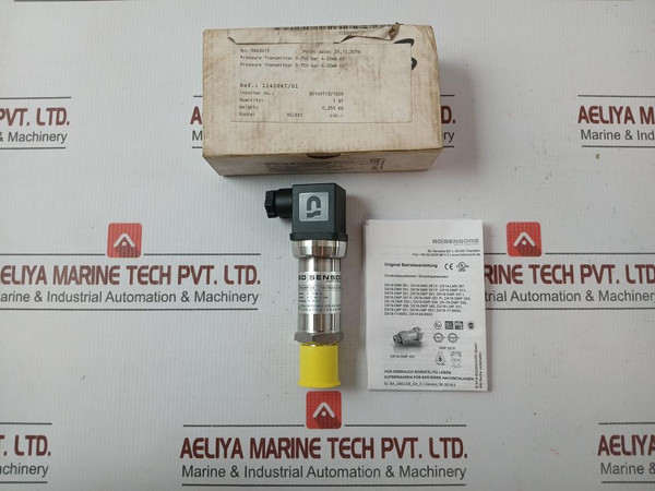 Bd Sensors Input 0 – 750 Bar 14…28 Vdc Pressure Transmitter Dx19-dmp 334