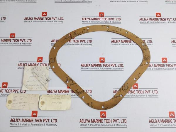 Gasket For Butterfly Valve Vvu-0297.285 King Paper Oil