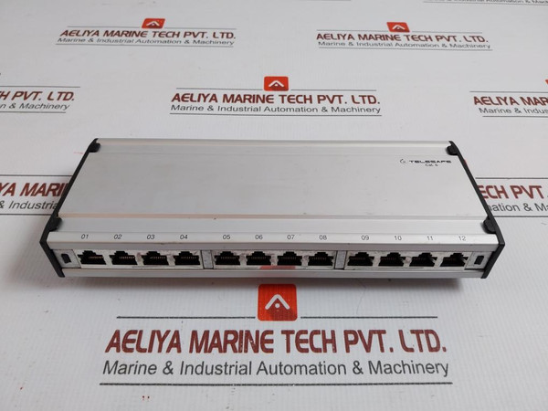 Cat. 6 Telesafe Mini Patch Box 12-port