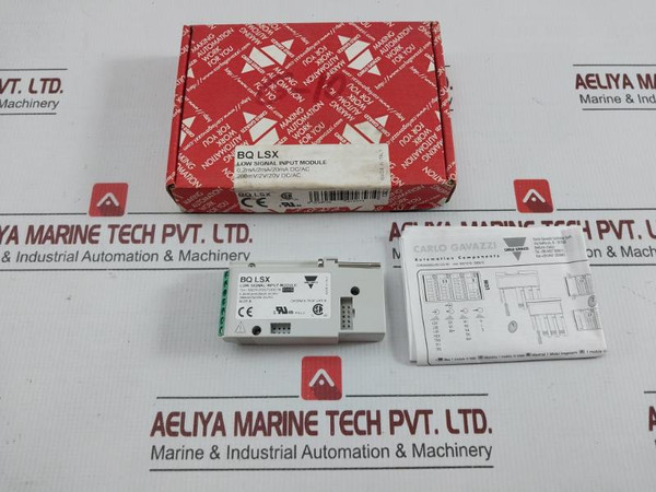 Bq Lsx Low Signal Input Module 20V DcAc By Carlo Gavazzi